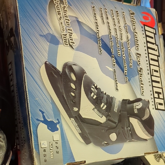 Influence Next Generation Skates Other - Black Ice Skates for Youth